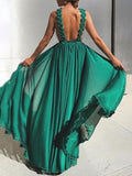 Vacation Maxi Dress In Green