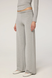 Half-Zip Crop Top & Flare Pants Co-ord Set
