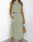 Casual two piece suit