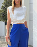 Stylish casual two piece suit