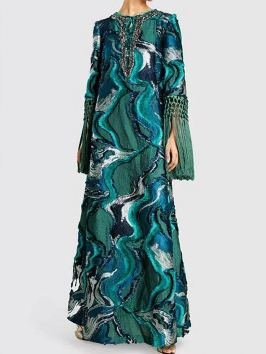 Printed Breathable Loose Jumpsuit