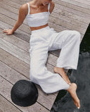 Casual Two Piece Suit in Camisole & Pants