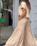 Solid Color Leisure Suit