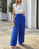 Stylish casual two piece suit