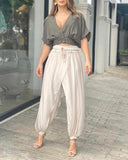 Casual two piece suit